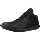 Basket Homme - CAMPER - 128653 - Noir - Gomme - Textile - Peau