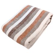 Linnea – Drap De Douche Pur Coton 70x140 Cm | Collection Wild II Léopard | Coton 500 G/m² | Certifié Oeko-Tex | Élégant Et Absorbant
