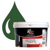 Peinture Résine  0.5L - Multisupport RAL 6002 - Vert feuillage - Faïence, Carrelage, Douche, Baignoire - Kit d'application