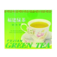 Thé Vert Fujian de Chine 100% naturel - Boîte de 50 sachets de 2g - 2 boîtes (100 sachets)