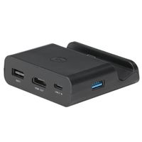 Adaptateur de Convertisseur Vidéo HDMI Adaptateur TV Portable Mini Support de Charge pour Switch/Lite jeux accessoire