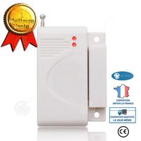 INN® Détecteur de capteur de porte sans fil alarme antivol domestique accessoires hôtes Détecteur de porte et fenêtre sans fil 10