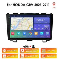Autoradio 2Din Android pour Honda CRV 2007 2008 2009-2011 9 pouces GPS Navigation stéréo CR-V lecteur multimédia Bluetooth DSP 4G