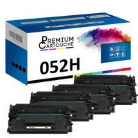 PREMIUM CARTOUCHE - Toner x4 - 052H 2200C002 (Noir X4) - Compatible pour Canon i-SENSYS LBP-210 Series Canon i-SENSYS LBP-212 dw