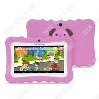 TD® Tablette PC pour enfants  7 pouces  1024*600 Sensible au toucher   Lecture de musique et de vidéos  Avec caméras avant et