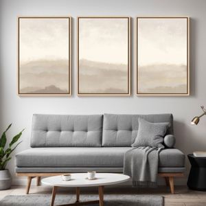 Cadre 40 X 40 Bois Mdf Noir, Lot De 3 Cadres Photo Pour Posters Et Affiches, Verre Acrylique