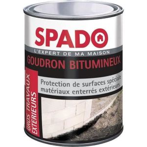 TRAITEMENT SOLS BOIS SPADO Goudron minéral bidon - 1L