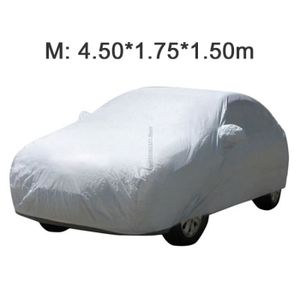 BÂCHE DE PROTECTION M - Housse de voiture anti-poussière, pour berline, remorque, camping-Car, pare-brise de voiture, couverture