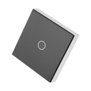 BADGE RFID - CARTE RFID PAR - Commutateur tactile 12V Unidirectionnel Sans Fil Télécommande Tactile Lampe Murale Panneau De Co QCS outillage badge Noir