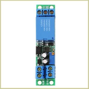 Module Minuterie Relais Réglable DC 12V Pour Temporisation - Neuf, Idéal Pour Projets électroniques