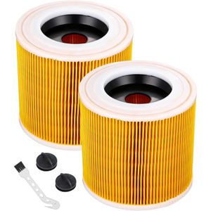 Accessoire aspirateur / cireuse Phonillico Filtre pour Karcher WD2 WD3  Filtres poussière remplacement 6.414-552.0 [Lot 2]®