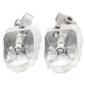 Phisscii Repose-Pieds de Moto-Universel CNC Repose-Pieds de Moto Accessoire de Montage de pédale pour Honda 