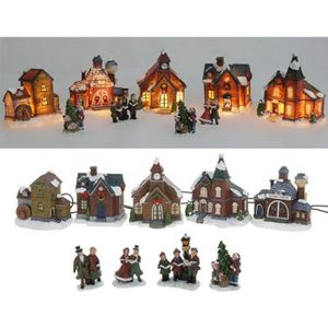 Village De Noel Lumineux