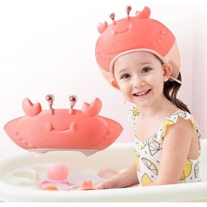 Chapeau Shampoing pour bébé&enfant Bonnet de Douche/Réglable avec  protection Oreilles