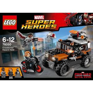 ASSEMBLAGE CONSTRUCTION LEGO® Marvel Super Heroes - Civil War 76050 - L'Attaque toxique de Crossbones