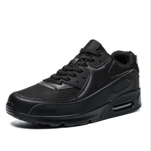 BASKET Baskets Hommes femmes Classique Mode Confortable 36-47 - ECELEN - Noir - Synthétique - Lacets