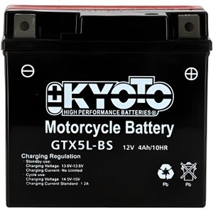 BATTERIE VÉHICULE KYOTO - Batterie moto - Ytx5l-bs - L114mm W71mm H 