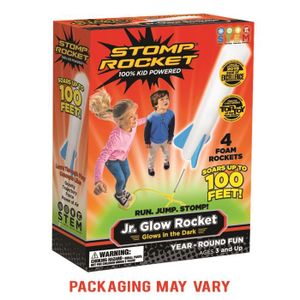 RECHARGE PISTOLET BILLE Lanceur de roquettes Stomp Rocket Jr. Glow - STOMPROCKET - Jouet pour enfants de 3 ans et plus - Extérieur
