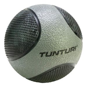 MEDECINE BALL Ballon de fitness Médecine TUNTURI - 5 kg - Caoutc