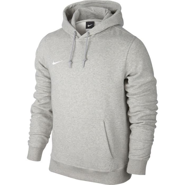 hoodie homme gris