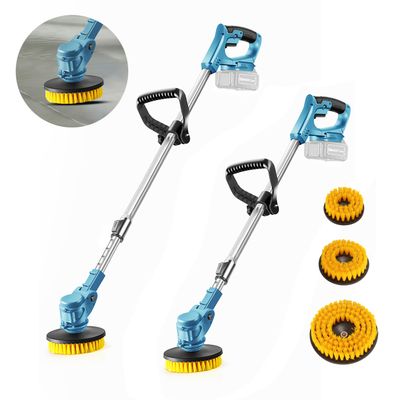 Ponceuse-brosseuse Sans Fil Compatible Makita 18V – 6 Vitesses Réglables, Rouleau 120x100 Mm, Pour Bois, Métal, Pierre | Outil De Satinage Et Nettoyage