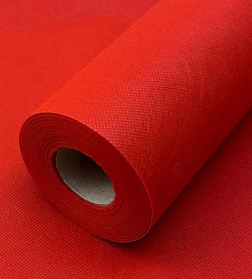 Chemin De Table Non Tissé Soft Selection 24m X 40cm Bleu Foncé - Rouleau Décoration Élégante Pour Tables