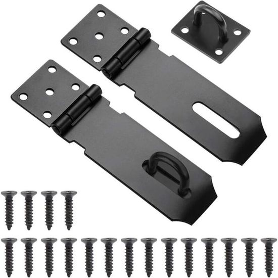 Moraillon Loquet Loquet à Ressort Loquet à Bascule Moraillon 2pcs