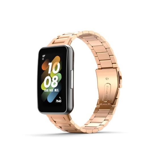 Huawei band store rose gold