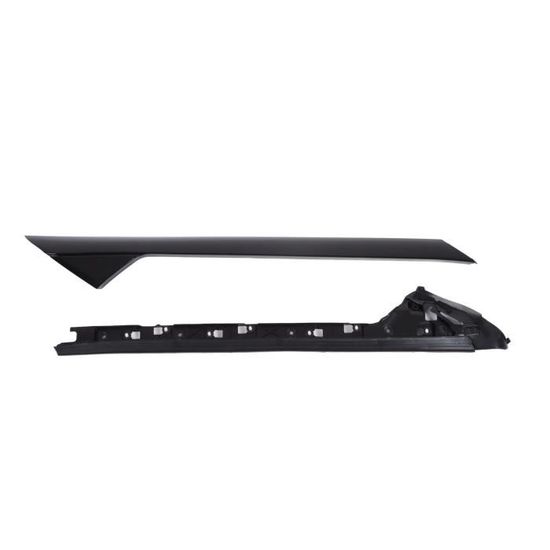 1 Paire De Garniture Extérieure De Pare-Brise Moulée De Pilier A