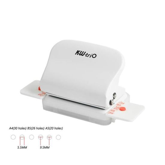 Perforatrice H9, Poinconneuse Papier Trous A4/30, Trous A5/2