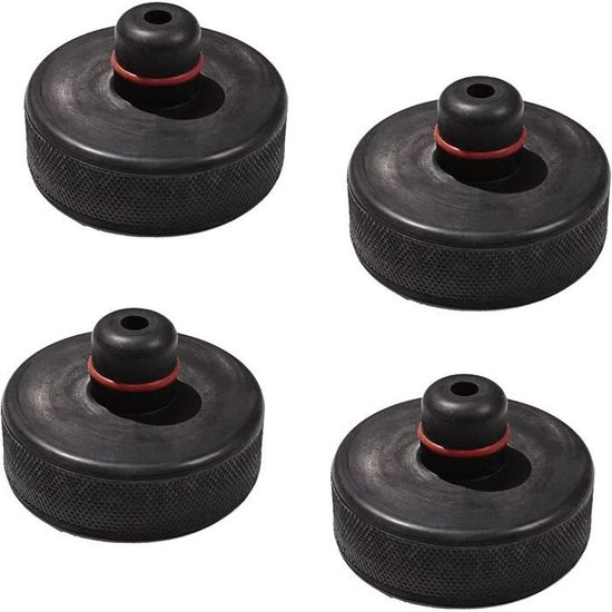 Cale Caoutchouc Cric 125x27 Mm. Protection Fiable Pour Levage Sécurisé