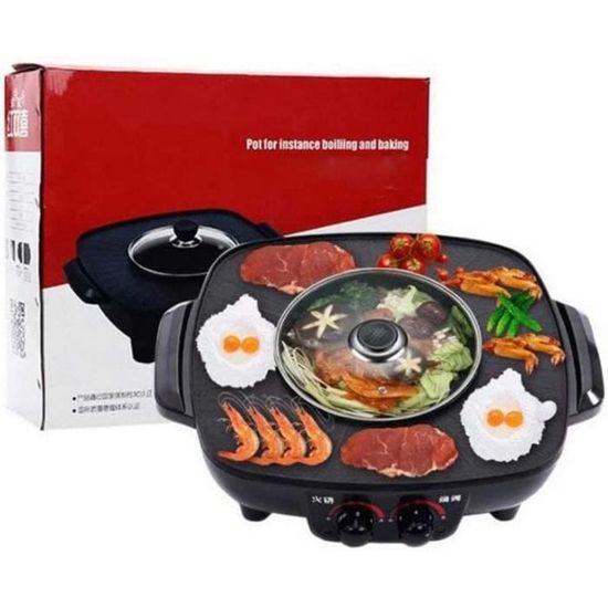 VINGVO Pot électrique Marmite Électrique Vert 1.8L Grande Capacité