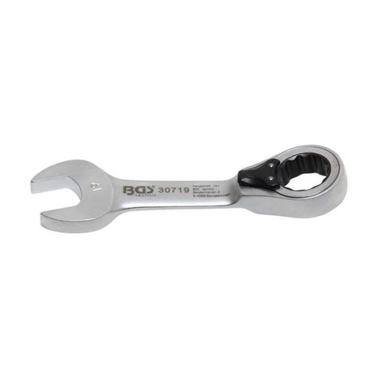 Clé à Cliquet 1/2" Professionnelle - Manche Courbé Ergonomique Réversible 45 Dents