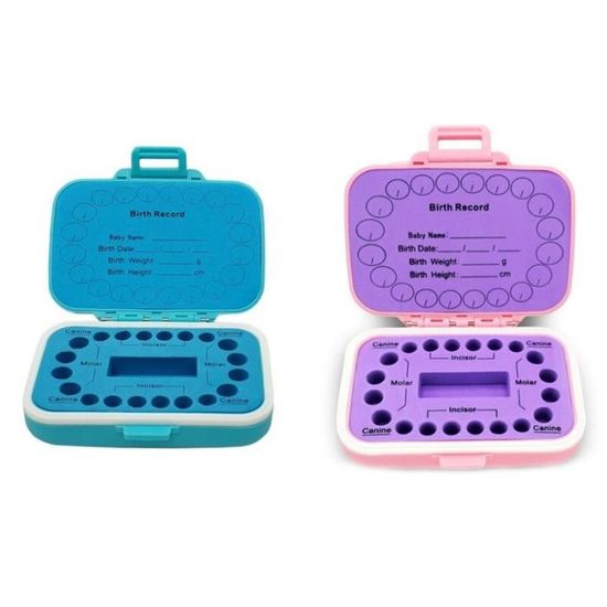 Oreiller Fée Des Dents - Avec Poche Pour Dent Perdue - Cadeau Enfant - 22x12 Cm - Design Mignon