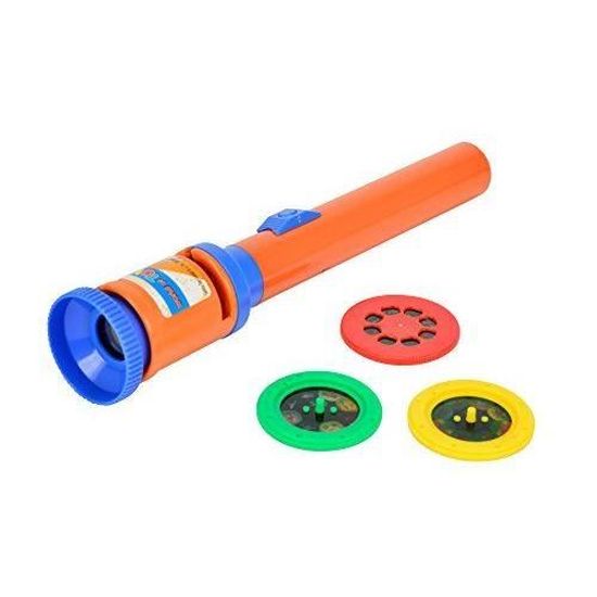 Projecteur Torche Enfant Avec 10 Disques Et 80 Motifs - Jeu D'ombres Chinoises éducatif - Pour Chambre, Histoire Du Soir