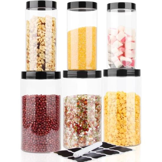 Pot Plastique Transparent Bocaux Plastique Alimentaire Bocal Pot Plastique Transparent Bocaux Plastique Alimentaire Bocal
