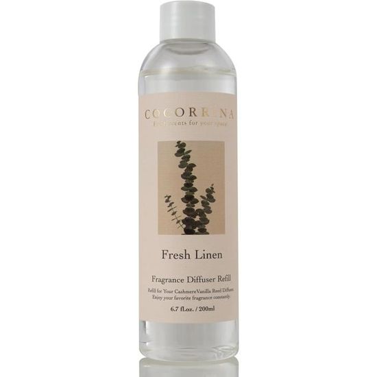 Recharge Diffuseur Parfum Océan 200ml - Huile Parfumée Longue Durée, Senteur Marine Fraîche, Pour Salon, Chambre, Bureau