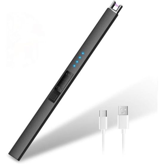 Allume-bougie électrique, coupe-vent, rechargeable, USB-C Allume-bougie électrique, coupe-vent, rechargeable, USB-C