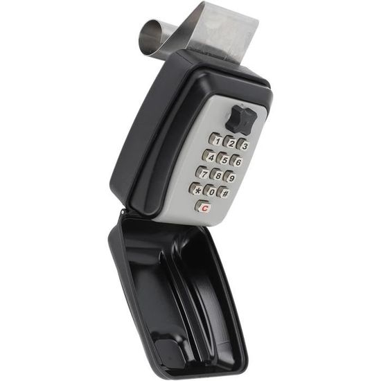 Boîte à Clés Intelligente TUYA, Verrouillage De Stockage Bluetooth Application Life Montage Mural Securite Antivol Empreinte Digitale~p120397659