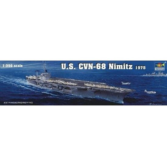 Maquette de porte-avions U.S. CVN-68 Nimitz - Trumpeter - 1/350