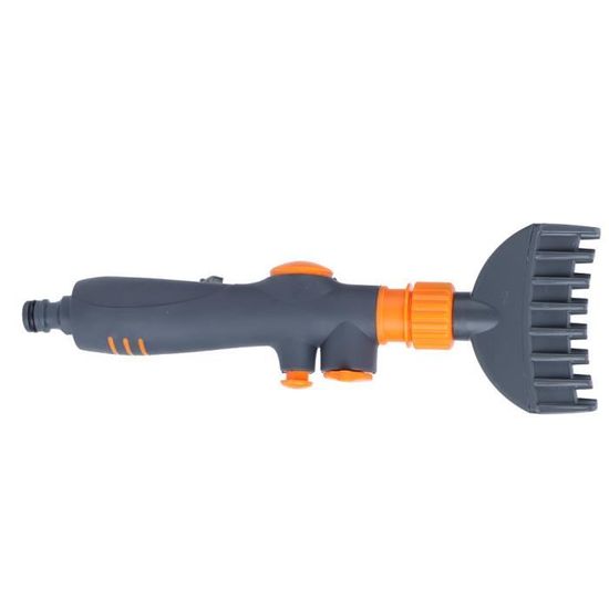 Brosse Pour Murs Et Carreaux De Piscine, Tête Arrière En Aluminium Poli Robuste à Bord Incurvé De 20,5 Cm Conçue Pour Nettoyer Les Murs | Leroy Merlin