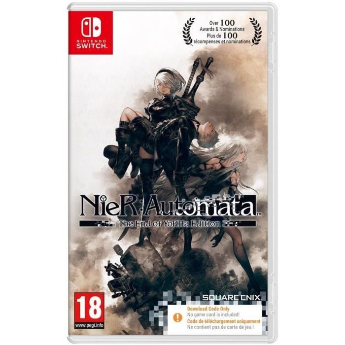 Nier Automata: The End of YoRHa Jeu Nintendo Switch Code dans la boîte