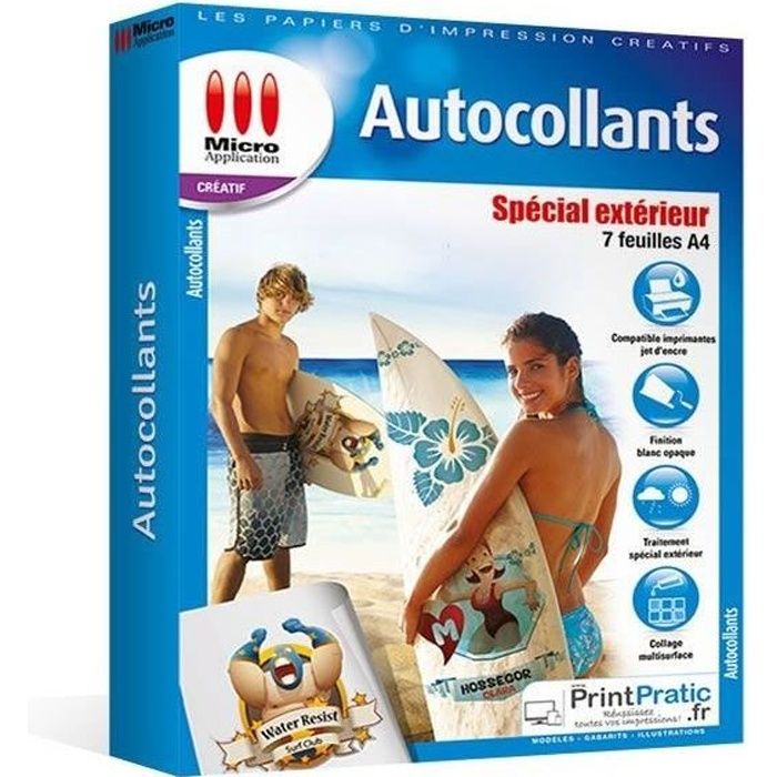 Micro Application Autocollants