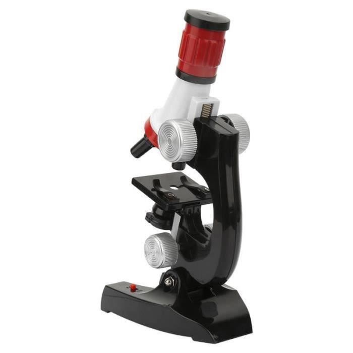 Microscope Biologique Pour Enfants Et Adultes - Grossissement 40x Ã  1000x - Ã‰clairage LED, Filtre Couleurs - Kit Complet Avec Lames Et Support TÃ©lÃ©phone - 5