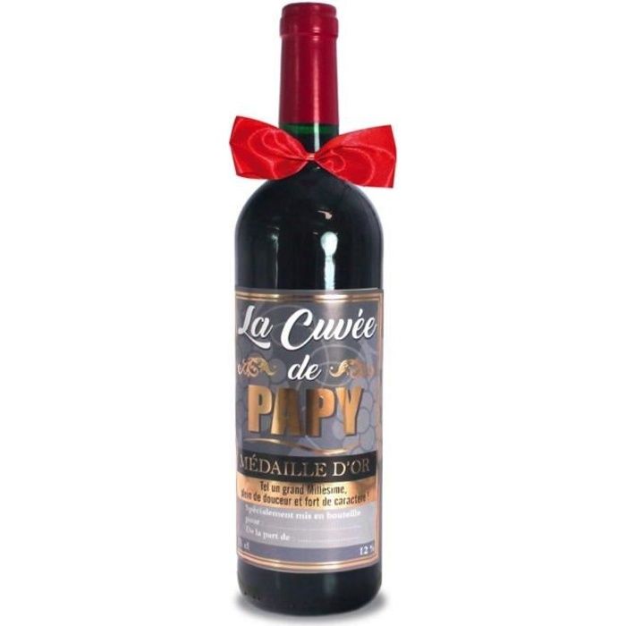 Vin Rouge la cuvée de Papy