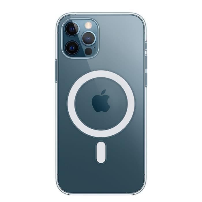 Coque Apple Magsafe pour iPhone 12 et 12 Pro Transparent