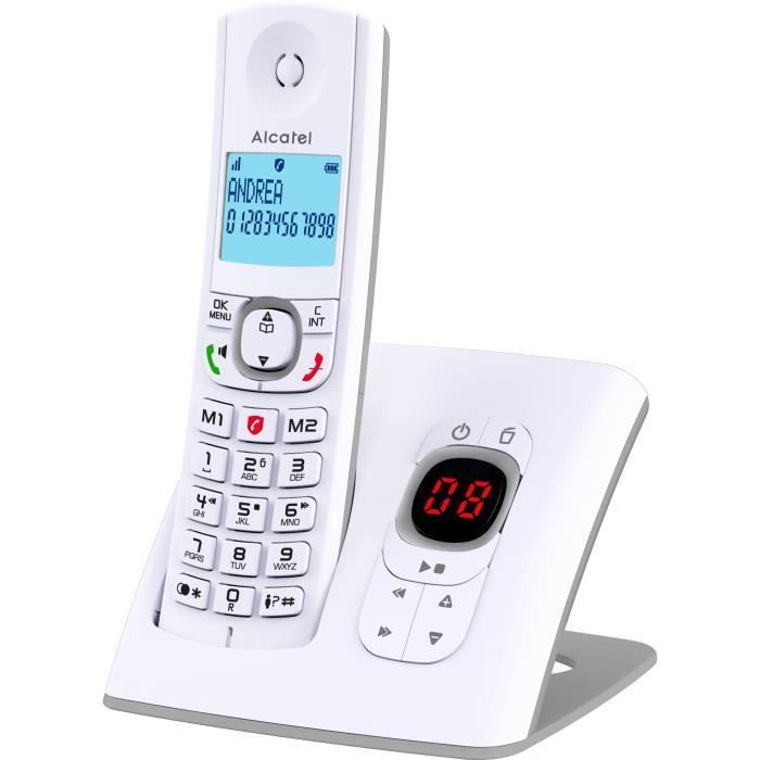 Alcatel Classic F530 Voice Solo Gris Téléphone sans fil
