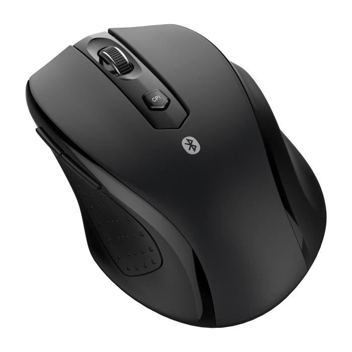 JETech M0884 Souris Bluetooth Souris Sans Fil Mobile Optique Wireless Mouse pour PC Mac et Android OS Tablet