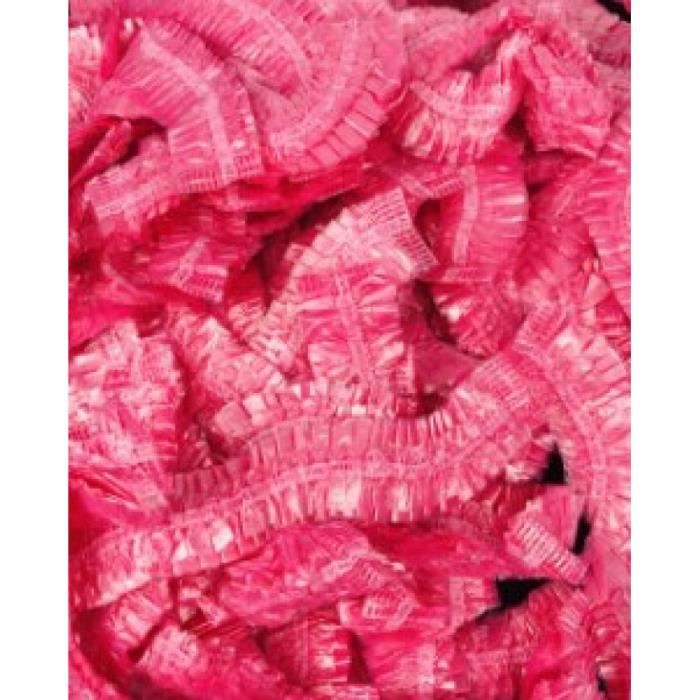 Version Rose-50pc - 100 Pièces Chapeau De Douche Jetable En Plastique Imperméable Transparent Couleur Hôtel Pour Voyage Maison Une