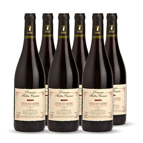 Domaine Maitre Curnier Côtes du Rhône Rouge 2020 6x75cl